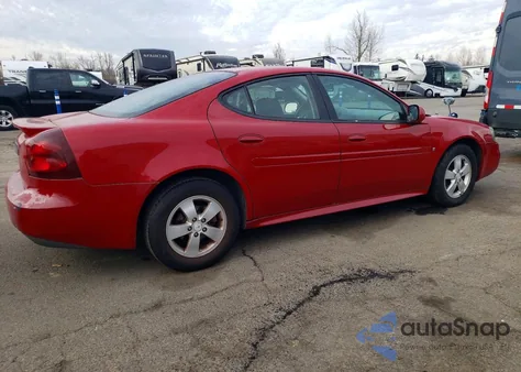 2007 Pontiac Grand Prix из США, поврежденный, VIN 2G2WP552071115343